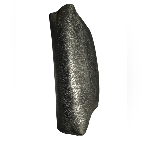 Chanel Caviar Timeless CC Cosmetic Pouch -  Black - Picture 6 of 9